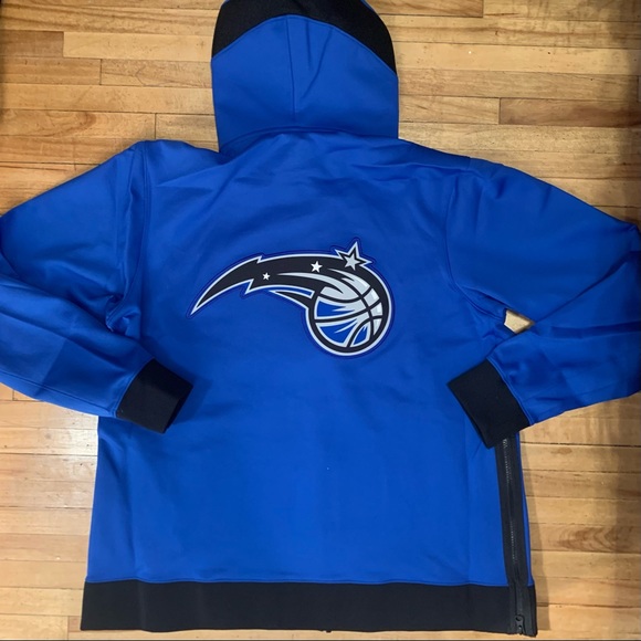 New Nike NBA Orlando Magic Showtime Authentic Full Zip Hoodie Men's L, XL NWT - Picture 2 of 6